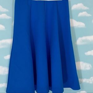 Vintage midi blue skirt union made good condition
